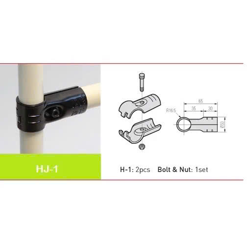 Khớp Nối Kim Loại  Cho Ống Phi 27-28mm - Phụ Kiện Lắp Ghép Kệ Thông Minh