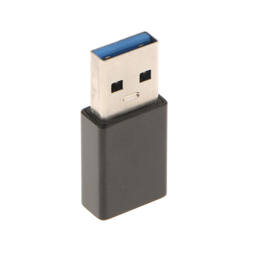 2x USB Type C Socket To Type A USB 3.0 Converter Connection Adapter