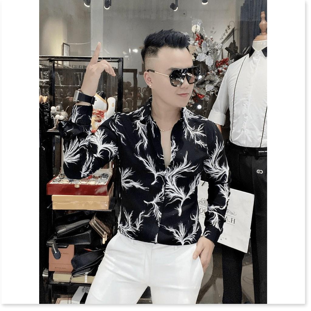 ÁO SƠ MI DÀI TAY NAM HỌA TIẾT CỰC ĐẸP