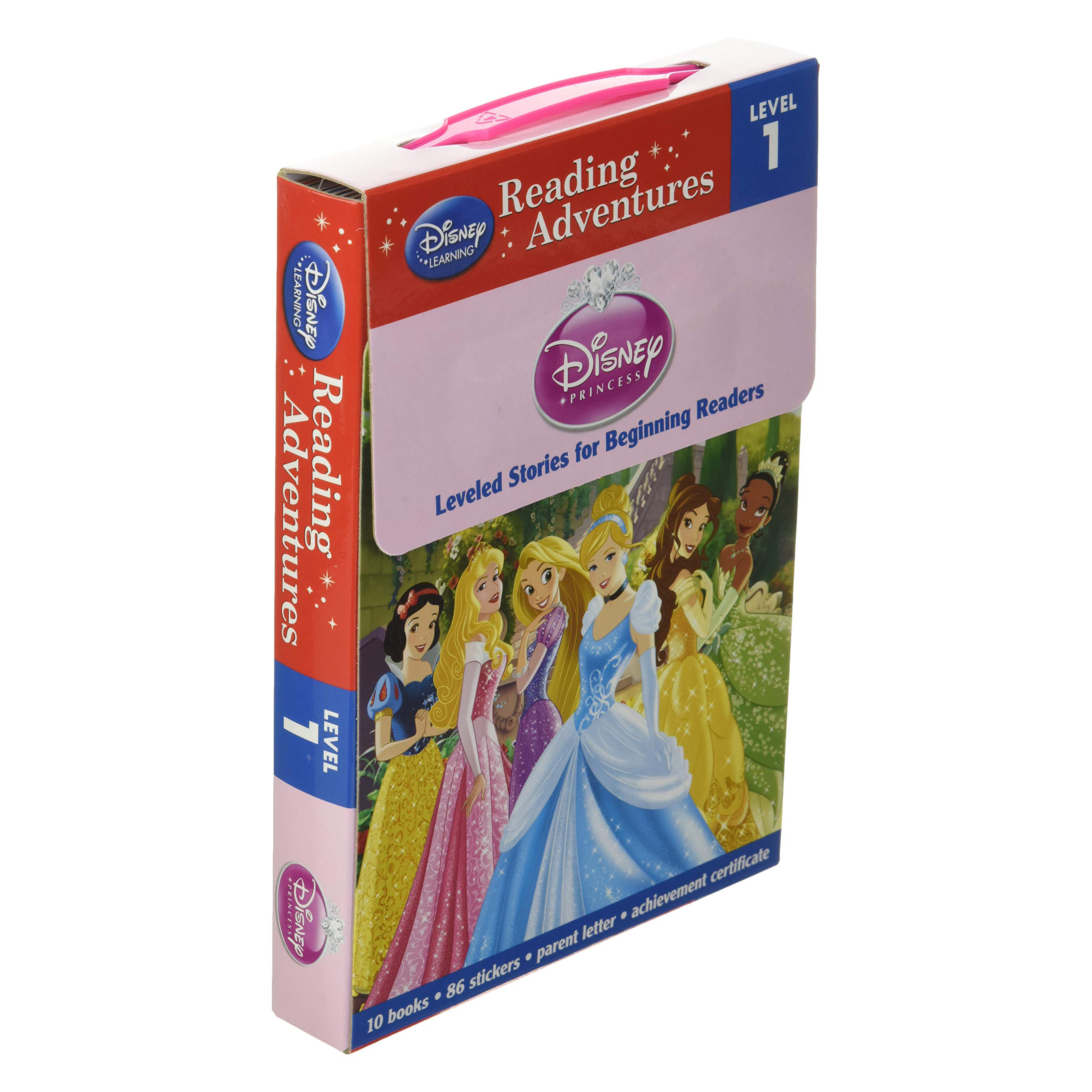 DisneyPrincess Reading Adventures DisneyPrincess Level 1 Boxed Set