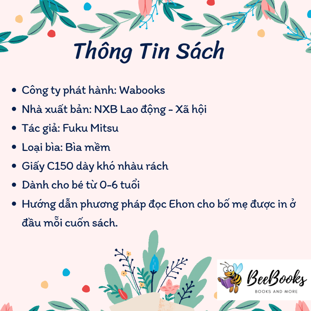 Sách Ehon Nhật Bản- Bộ Sách Điều Kỳ Diệu Từ Những Hình Khối dành cho bé từ 0-6 tuổi- Ehon giúp bé nhận biết hình dạng đồ vật