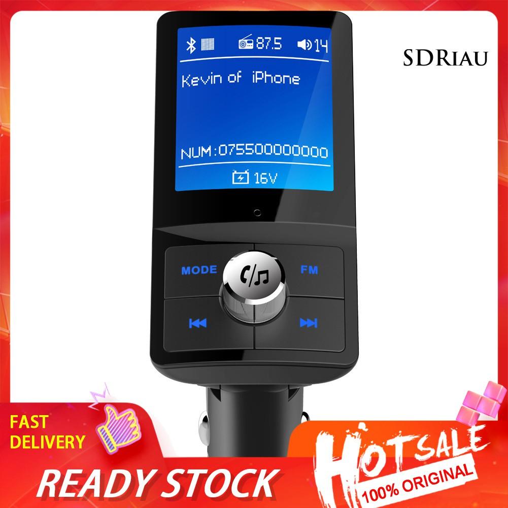 Máy Nghe Nhạc Qcd_T43 Trên Xe Hơi Kết Nối Bluetooth Qc3.0 Và Phụ Kiện