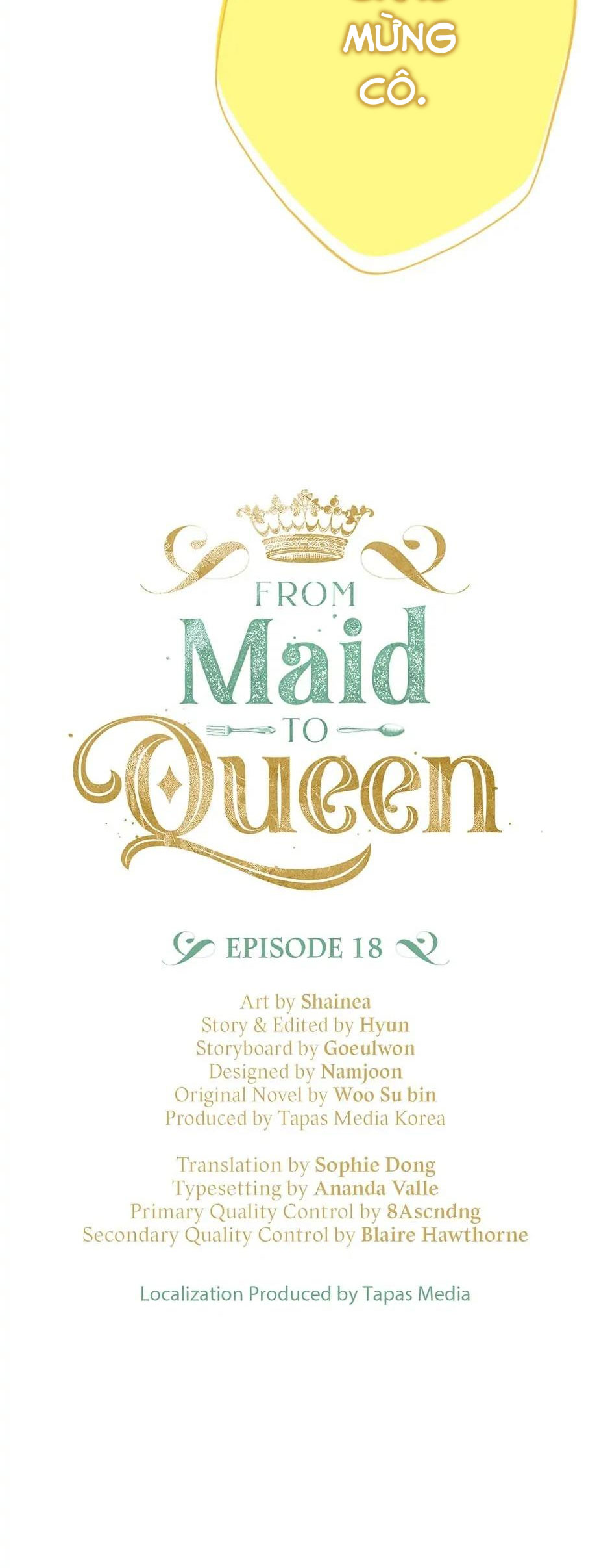 từ hầu gái tôi đã trở thành hoàng hậu chapter 18.1 4