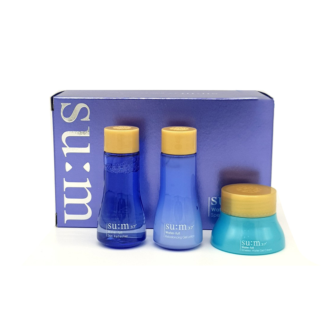 Bộ Cấp Ẩm Su:m37 Water-full Special gift 3pcs 50ml