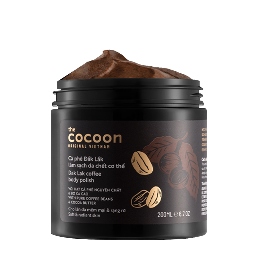 Tẩy da chết Cà Phê Đắk Lắk Cocoon 200ml