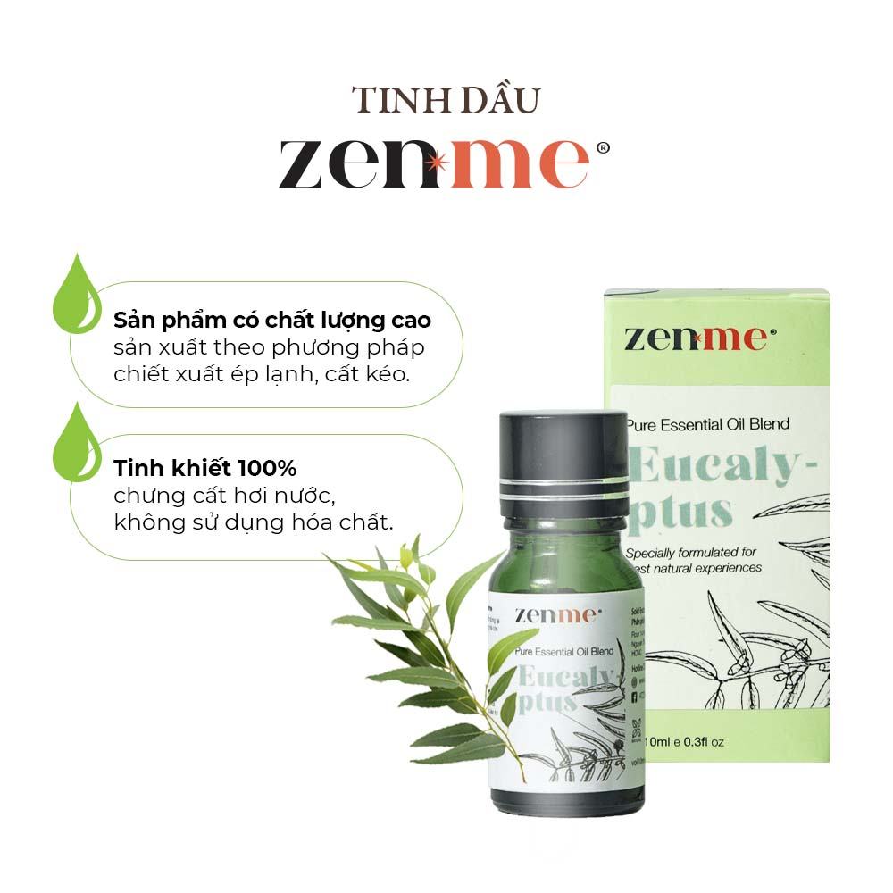 Tinh dầu tinh chất Zenme Khuynh Diệp 10ml giúp chống viêm, chống oxy hóa - Tinh dầu thiên nhiên.