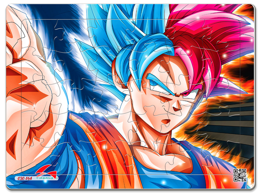Xếp hình Tia Sáng Songoku  - Tặng kèm tranh tô màu cho bé