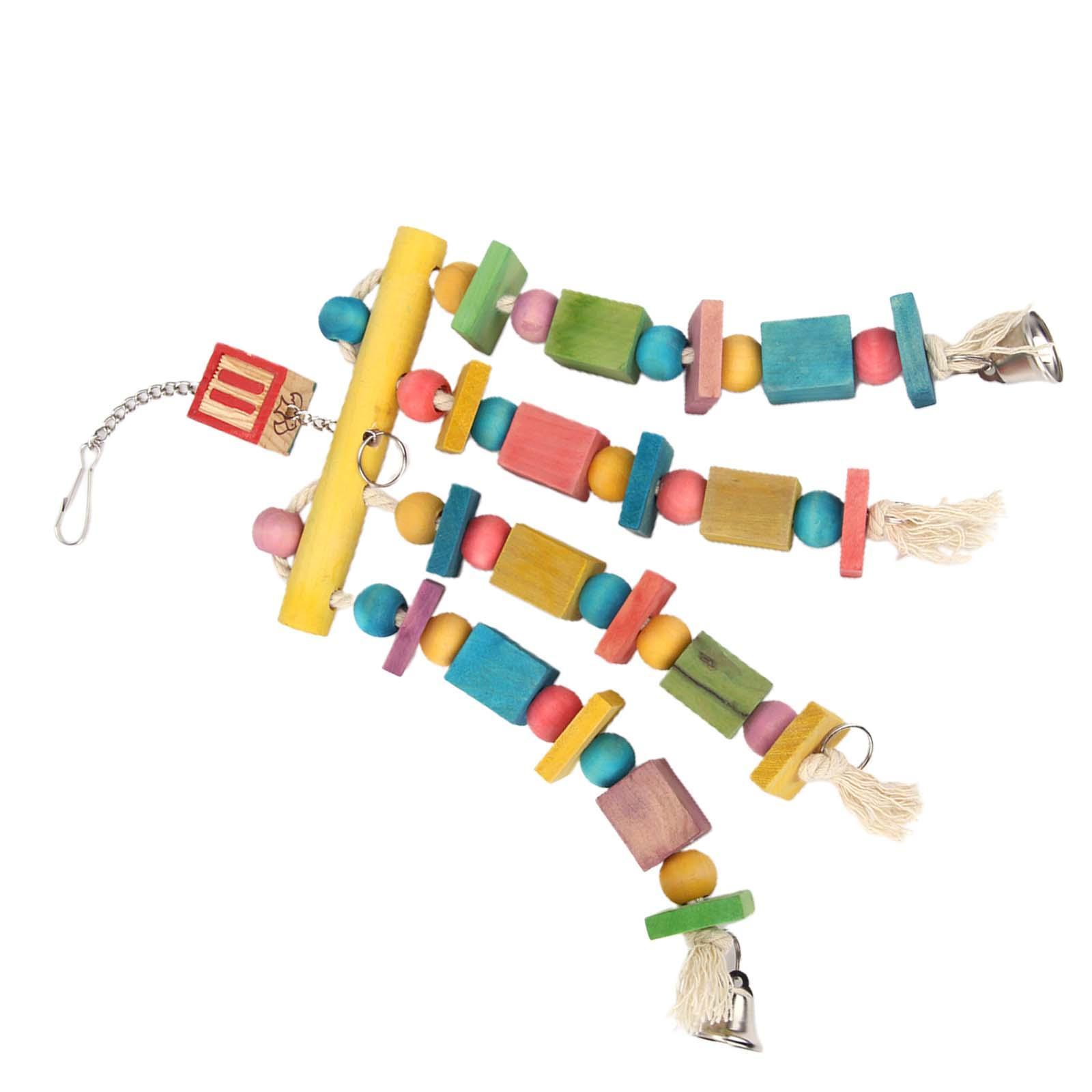 Wooden Hamster Chinchilla Rabbit Tearing Toy Parakeets Chew Bird Chewing Toy