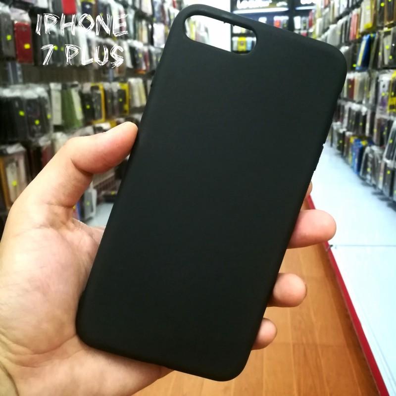 Ốp Silicon Dẻo Đen Nhám Chống Vân Tay Cho Iphone 5/6/6Plus/7/7Plus/8/8Plus/X
