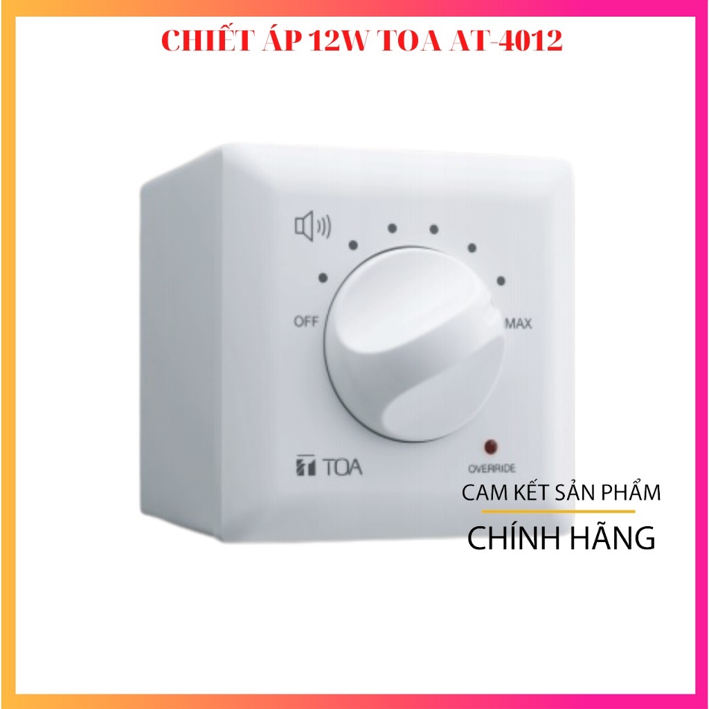 Chiết áp điều chỉnh âm lượng 12W TOA AT-4012 - Hàng Chính Hãng