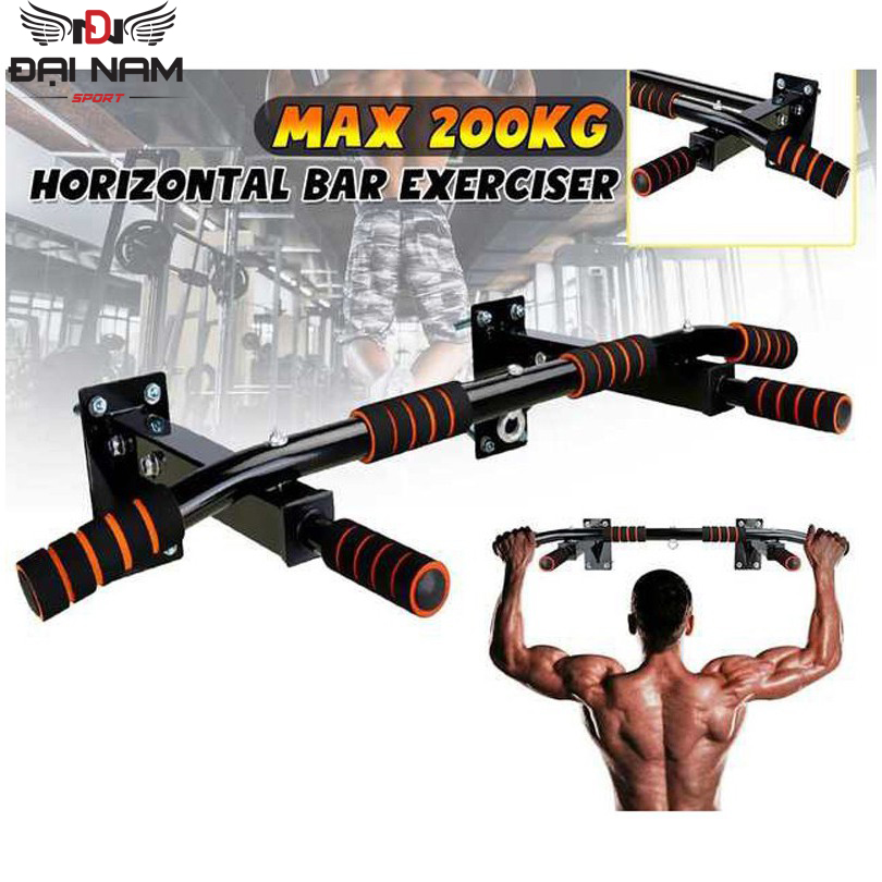 Xà Đơn Treo Tường,Gắn Tường Đa Năng DNS90X Chính Hãng Đại Nam Sport + Kèm Găng Tay Tập Xà