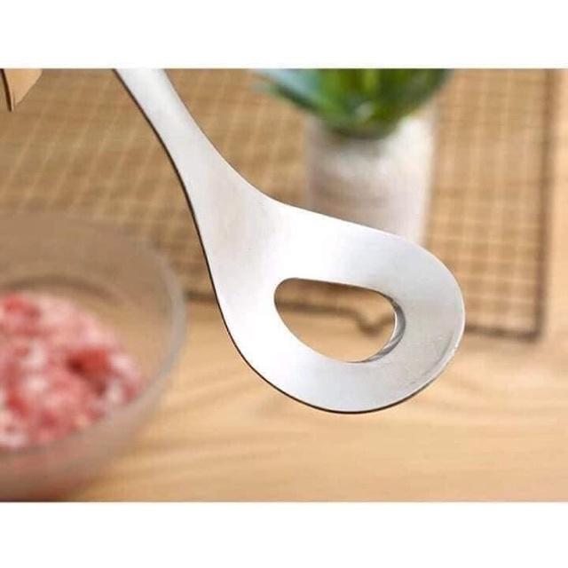 Dụng cụ làm viên thịt bằng INOX - Thìa làm viên chả