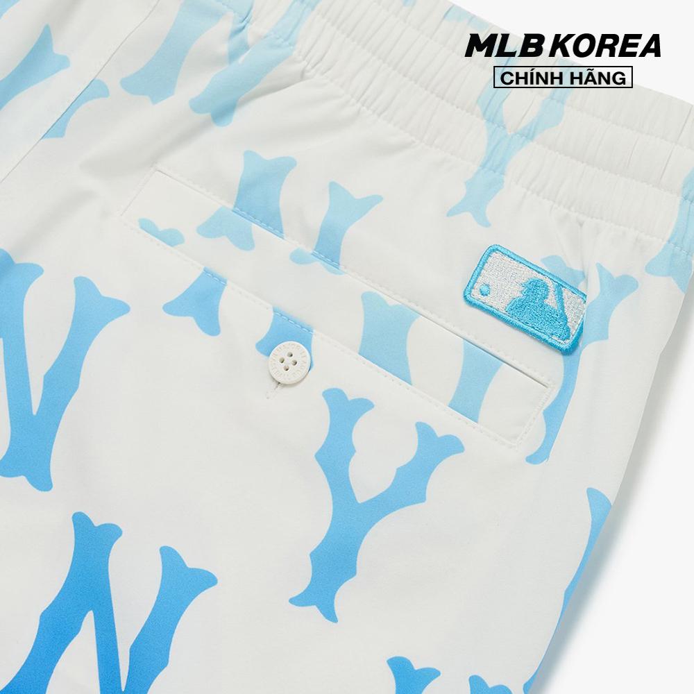 MLB - Quần shorts bơi nam lưng thun Gradation Monogram 3ASWM6123-50BLS