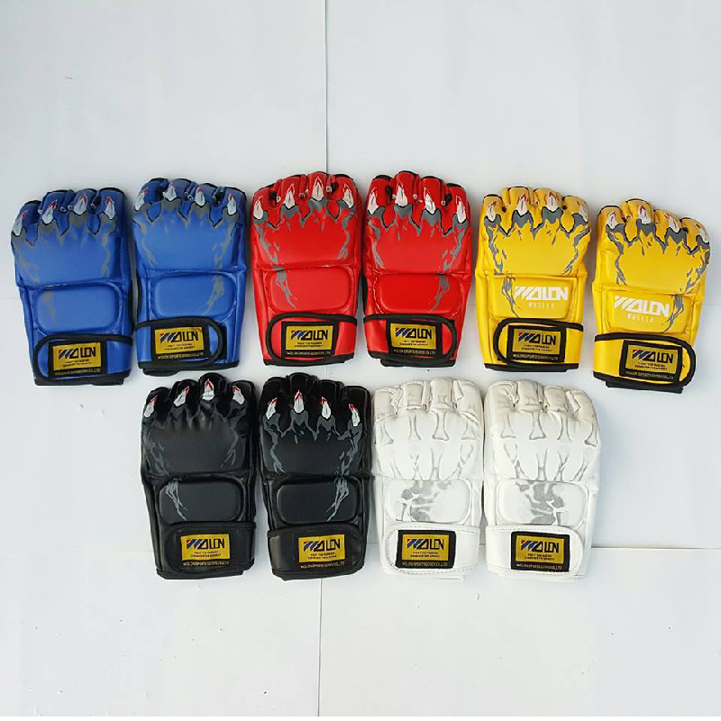 Combo bao cát trụ đấm bốc boxing tự đứng UFC + găng tay đấm bốc boxing + băng đa cuốn tay + bóng phản xạ + lót tay chân - Thiết bị đấm bốc boxing dành cho dân chuyên, phòng tập, võ đường