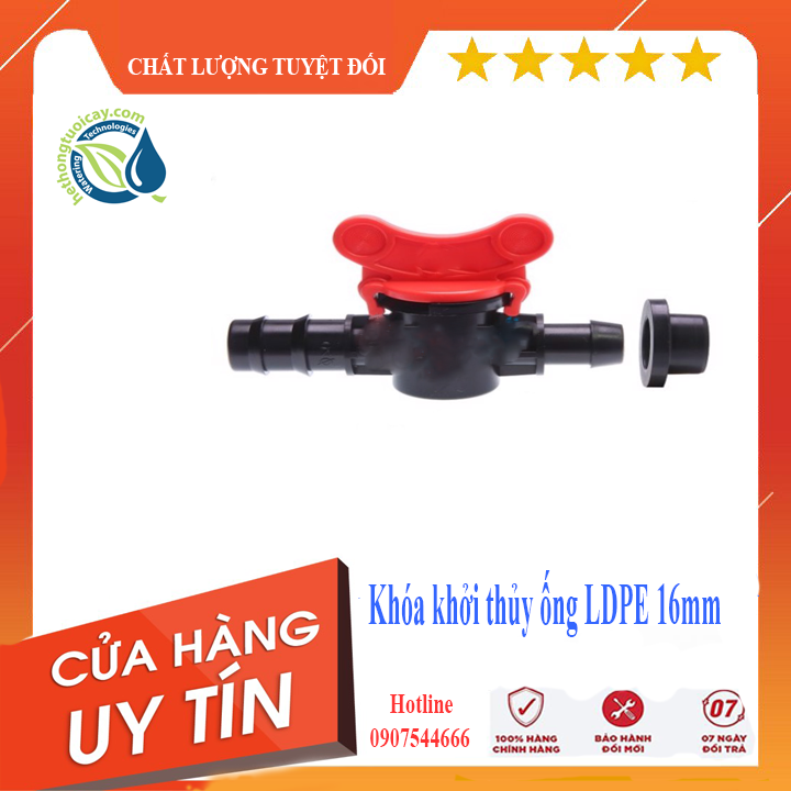 Van khoá khởi thủy 16mm TẶNG kèm zoon cao su
