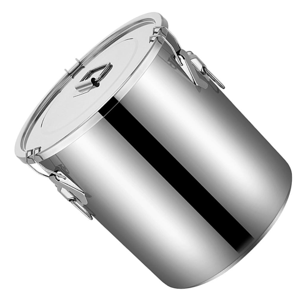 2-3 of pack Stainless Steel Cereal Container Kitchen Grain Storage Canister