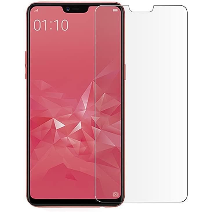 Kính cường lực OPPO F7/ A3S/ A5s/ realme C1 trong suốt tặng kèm giấy lau khô ướt vệ sinh