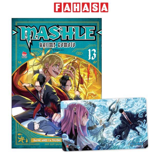 Sách - MASHLE - Tập 13 - Rayne Ames Và Thương Thủ Mạnh Nhất - Tặng Kèm Card Nhựa