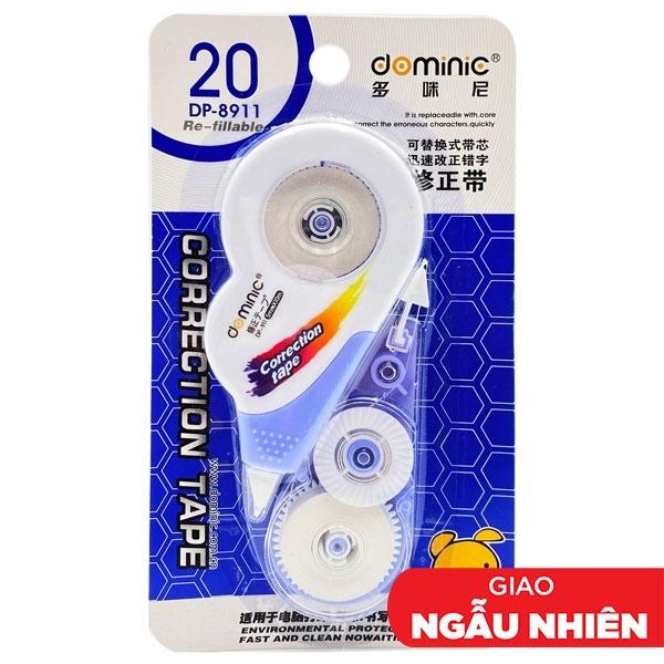 Xóa Kéo Kèm Ruột 5 mm x 9 m - Dominic DP-8911 (Mẫu Màu Giao Ngẫu Nhiên)