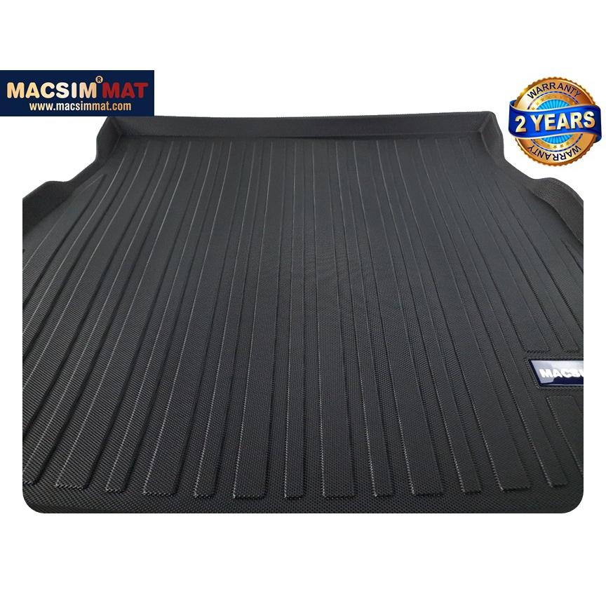 Thảm lót cốp xe ô tô Toyota Rav4 2019-đến nay nhãn hiệu Macsim chất liệu TPV cao cấp màu đen