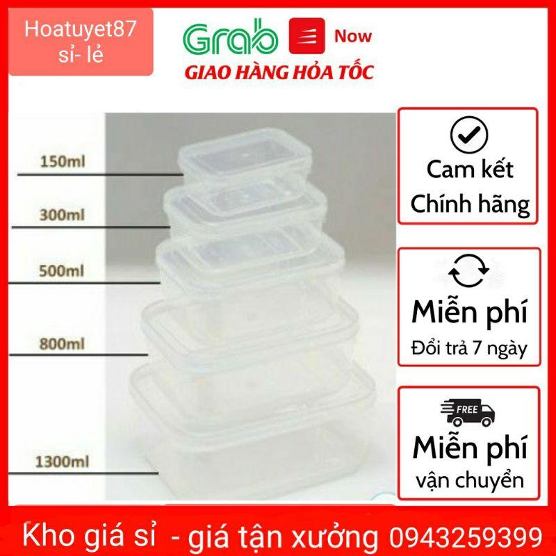 Bộ 5 hộp lạnh bảo quản thức ăn - Bộ lạnh bầu