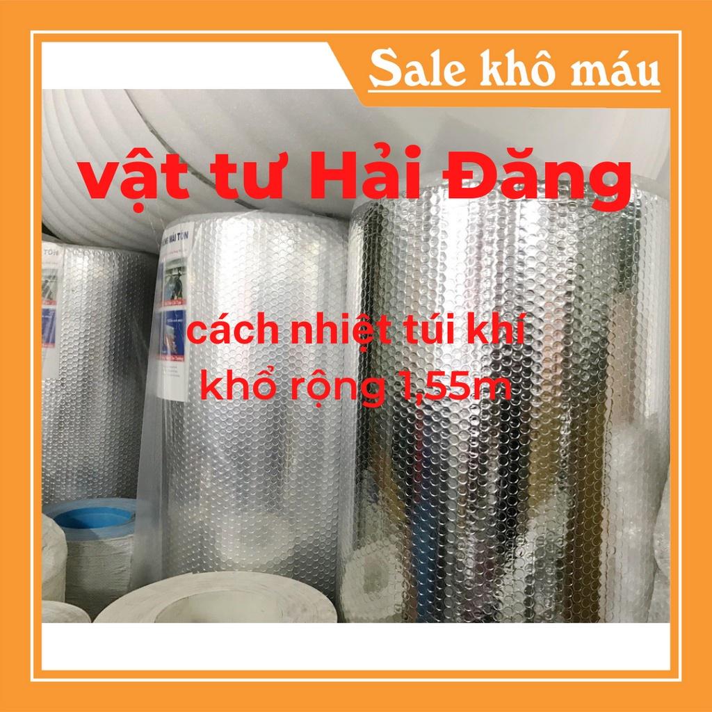 Cuộn cách chống nóng,cách nhiệt túi khí màu bạc 3 lớp