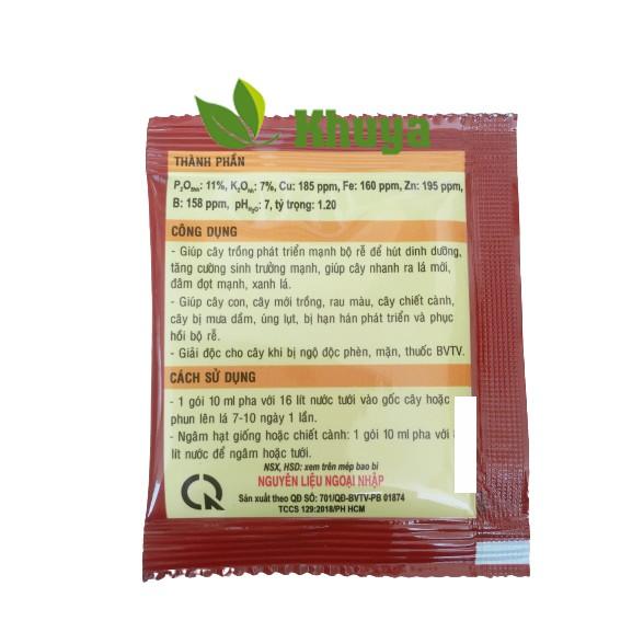 Phân bón lá sinh học SIêu ra rễ Đầu Bò 10ml