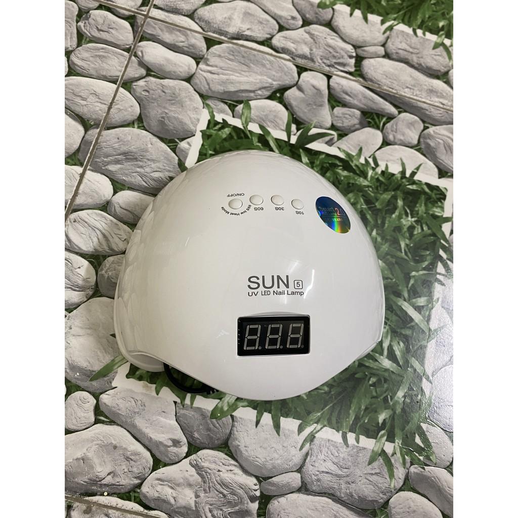 Máy Hơ Gel Sun 5 UV/LED 48W Tem Xanh Chính Hãng,Máy Hơ Gel Móng Tay Có Bảo Hành