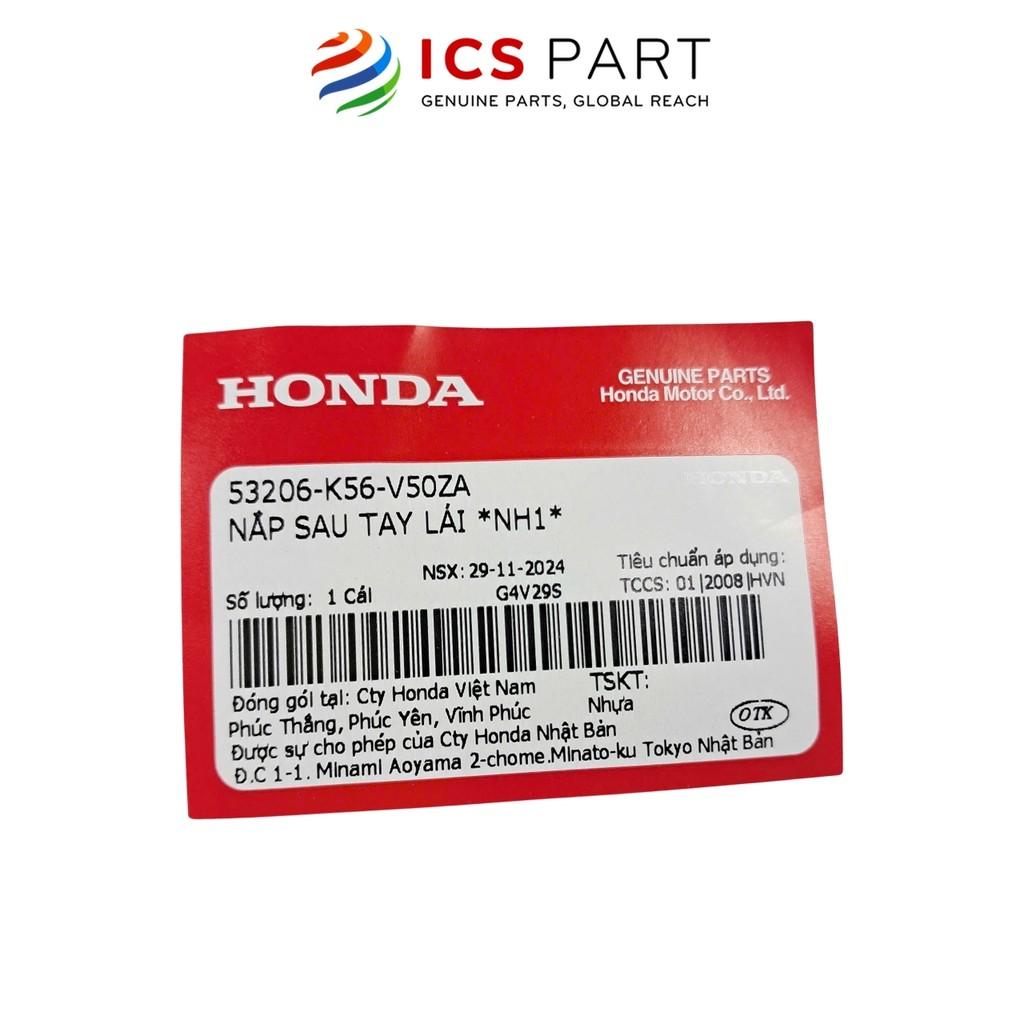 Nhựa Nhám Nắp Sau Tay Lái (Gáy) Nh1 HONDA Winner X V2 2019 Màu Đen (53206K56V50ZA)