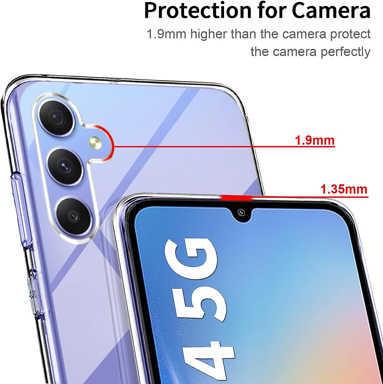 Ốp lưng silicon dẻo cho Samsung Galaxy A34 5G hiệu Ultra Thin trong suốt mỏng 0.6mm độ trong tuyệt đối chống trầy xước - Hàng nhập khẩu