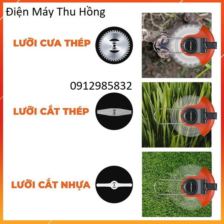 Máy cắt cỏ LAPUSEN-  Máy cắt cỏ cầm tay, Máy 2 pin khủng 10cell, Hàng nhập khẩu cao cấp, Bảo hành 12 tháng