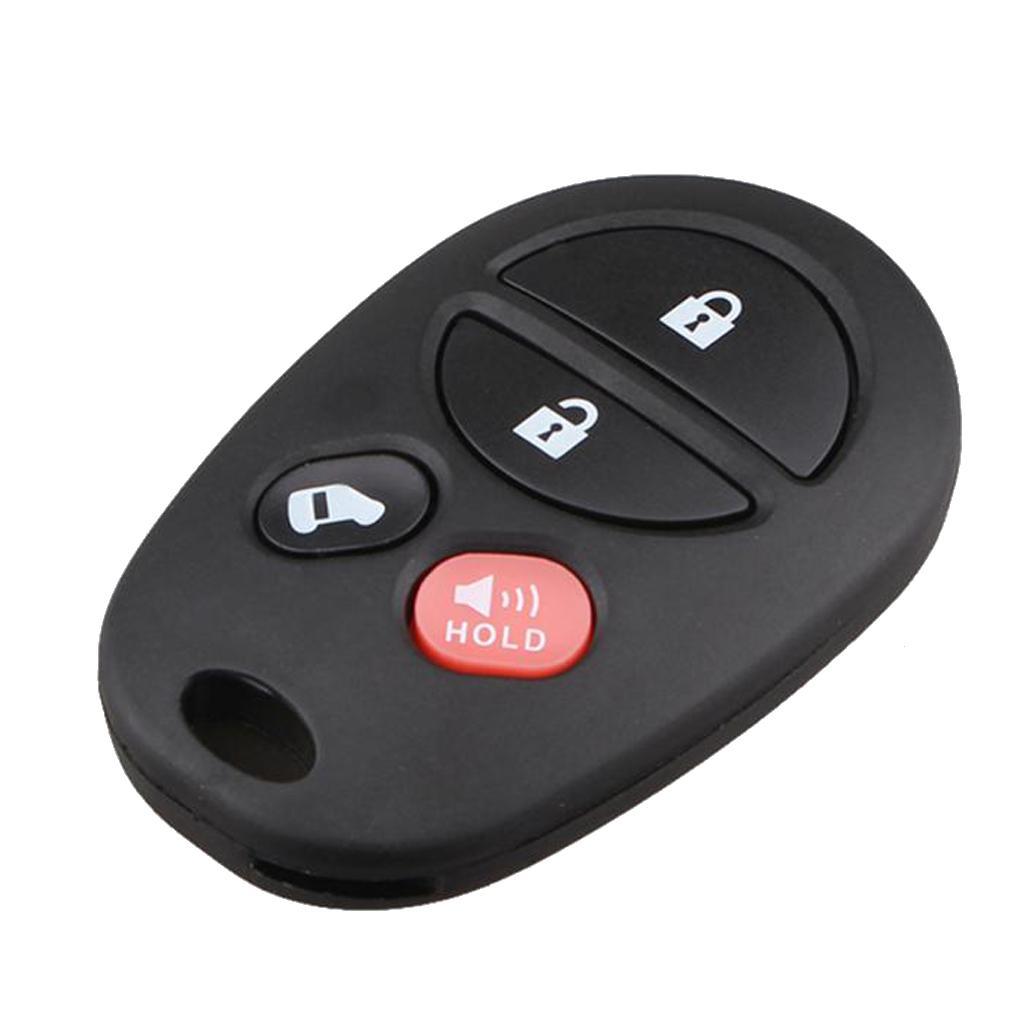 Replacement 4 Buttons Entry Remote Key Fob for GQ43VT20T