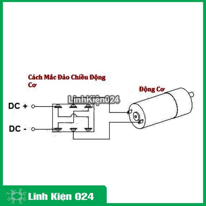 Công Tắc Gạt 6 chân KN3-3 220V-3A ( 2 Trạng Thái )