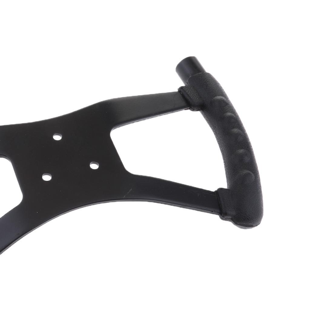 Balck Steering Wheel Assembly Set for Universal Go Kart Buggy ATV