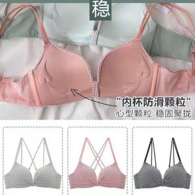 Áo lót caro không gọng nâng ngực siêu đẹp