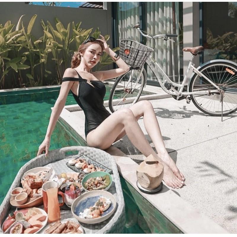 Bikini 1 mảnh phối khoen sexy có big size