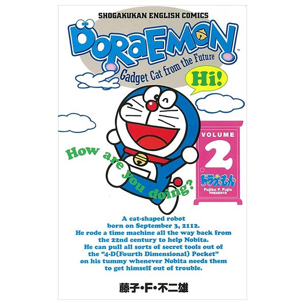 Sách ngoại văn: Doraemon - Gadget Cat From The Future Vol 2 (Japanese Edition)
