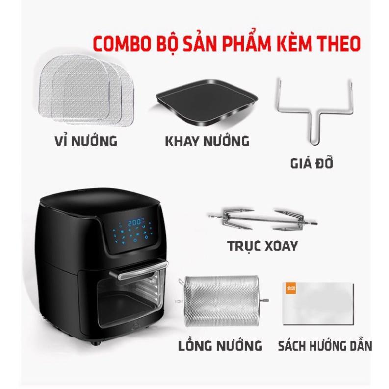 Nồi chiên không dầu DUNG TÍCH LỚN 12L