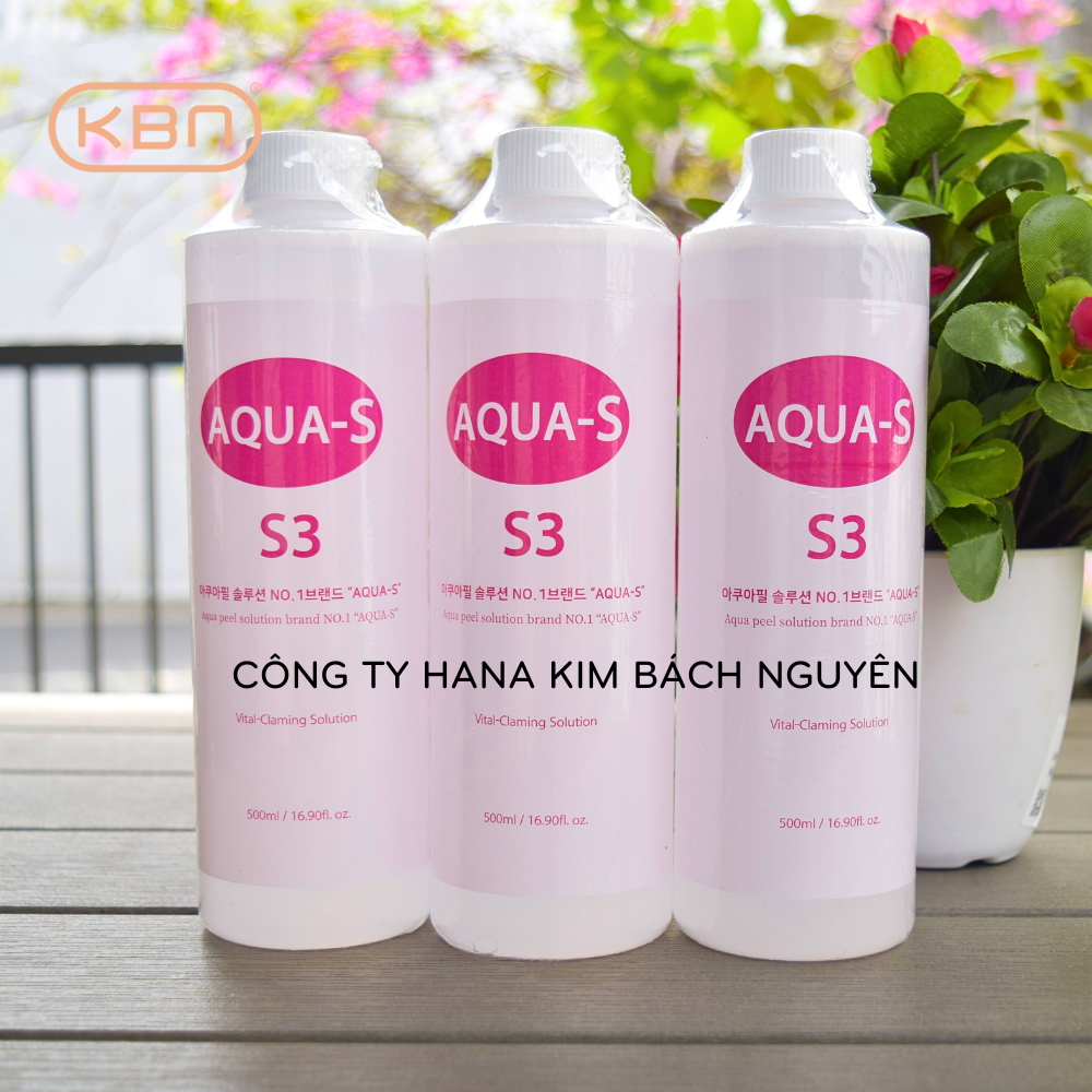 Dưỡng Chất S3 LOTION Tinh Chất Dưỡng Da Dành Cho Mọi Loại Da AQUA-S 500ml