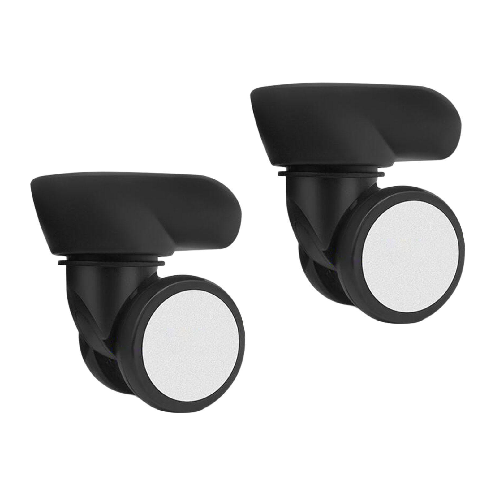 2x Replacement Luggage Wheels Luggage Suitcase Replacement Wheels for Repair