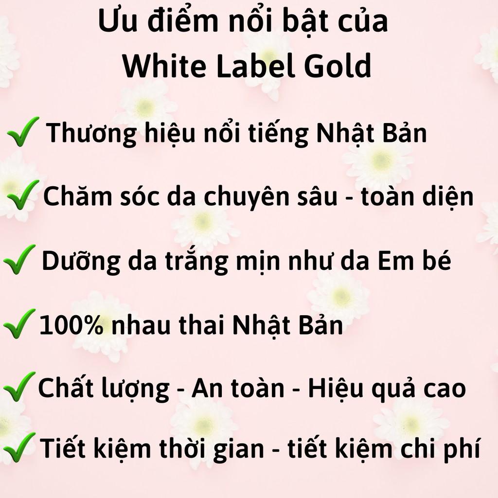 [MỸ PHẨM NHẬT BẢN] Kem Dưỡng Da Mắt Nhật Bản MICCOSMO White Label Gold 30g, Nhau Thai Cao Gấp 3 Lần, Xóa Tan Quầng Thâm Mắt, Mịn Màng, Căng Bóng, Trẻ Hóa Da (WLG10)