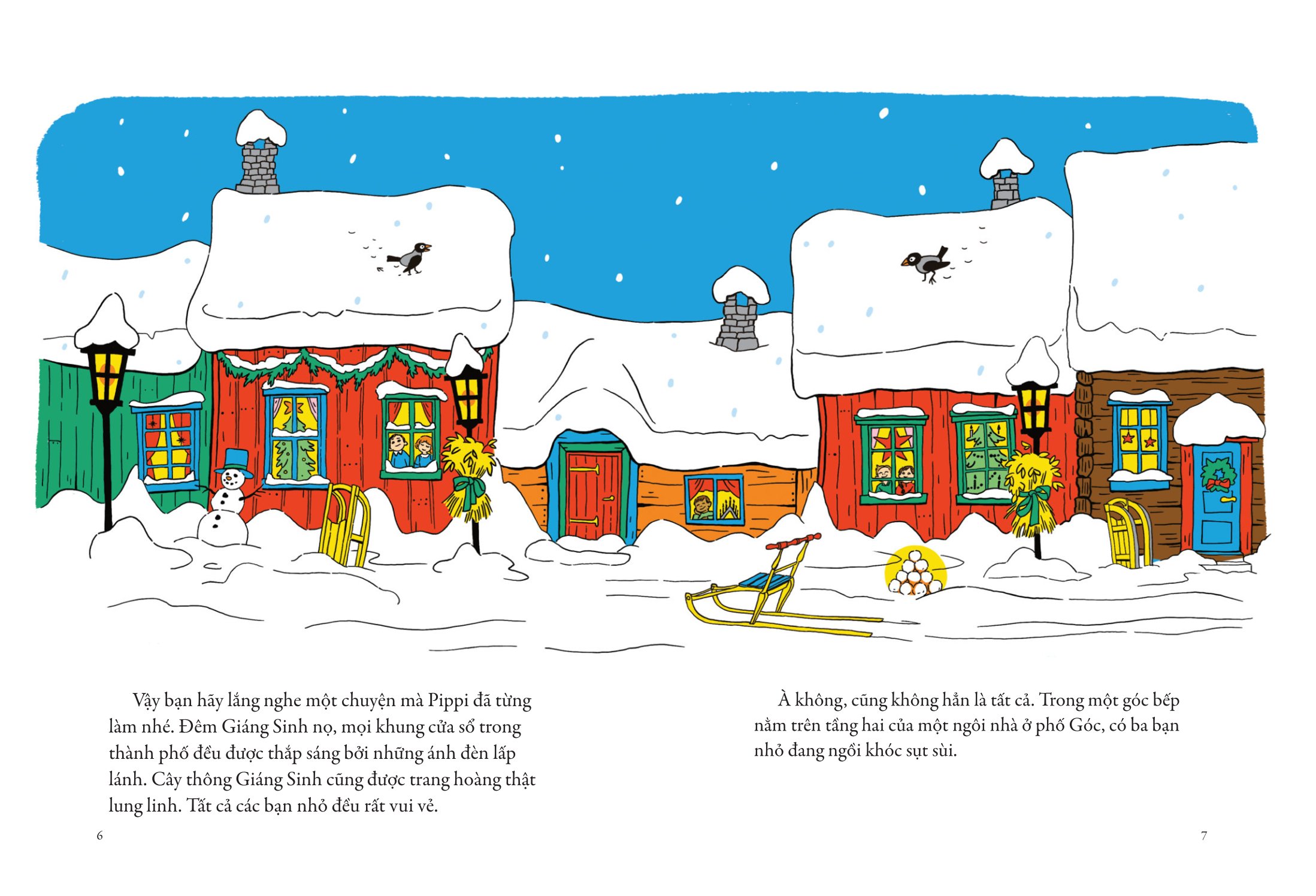 Sách Pippi Tất Dài - Pippi Giải Cứu Giáng Sinh