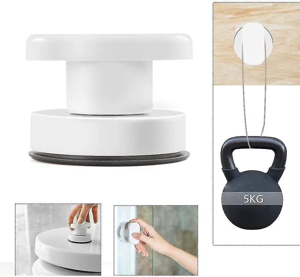 2 Tay cầm cốc hút Tay cầm Tay cầm cho cửa kính có thể sử dụng lại cho cửa kính cửa sổ ban công