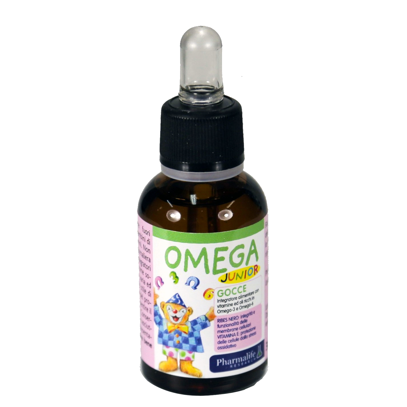 Omega Junior, siro bổ sung omega 3 từ thực vật của Ý (30ml) - KBM01