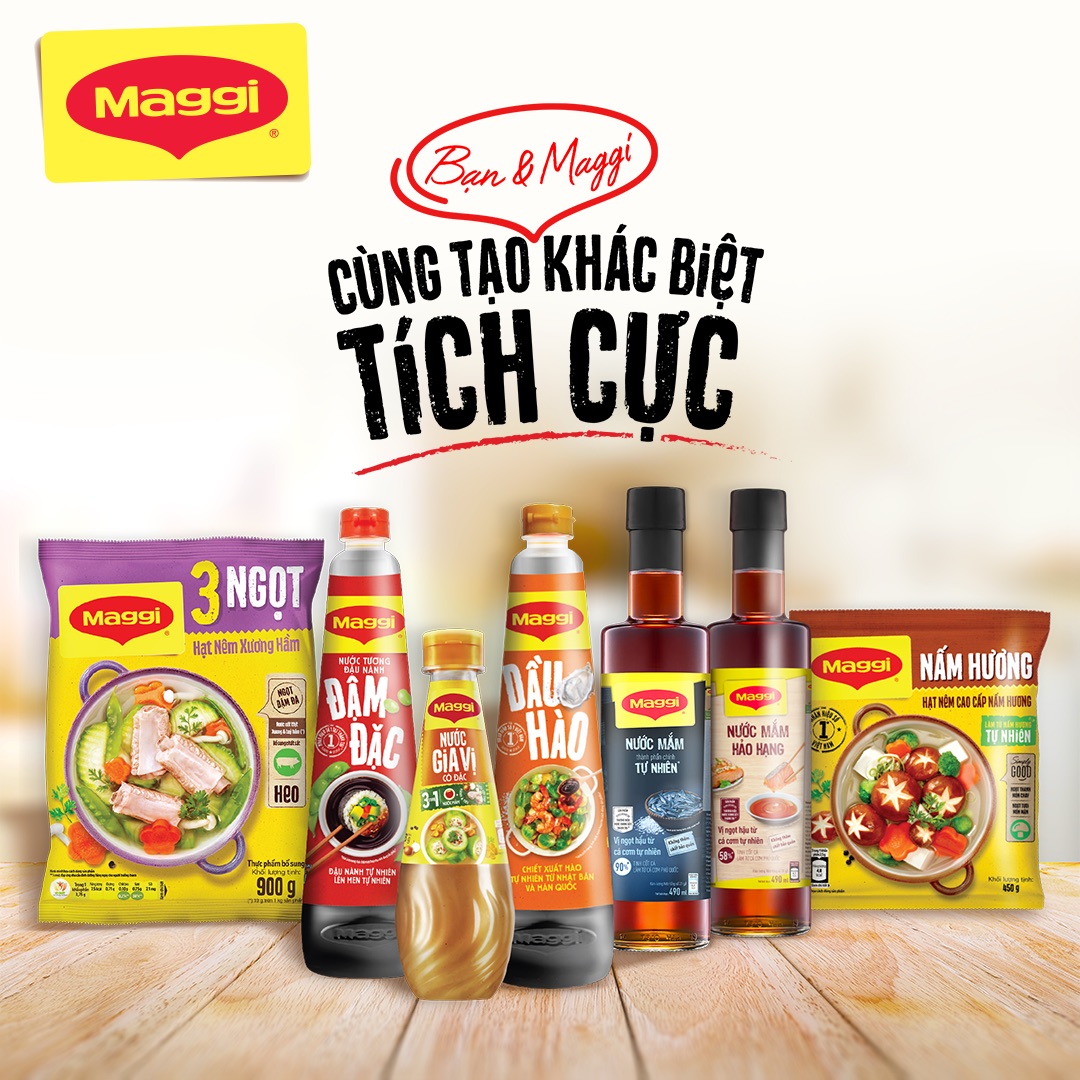 Nước mắm Maggi tự nhiên chai thủy tinh 490ml