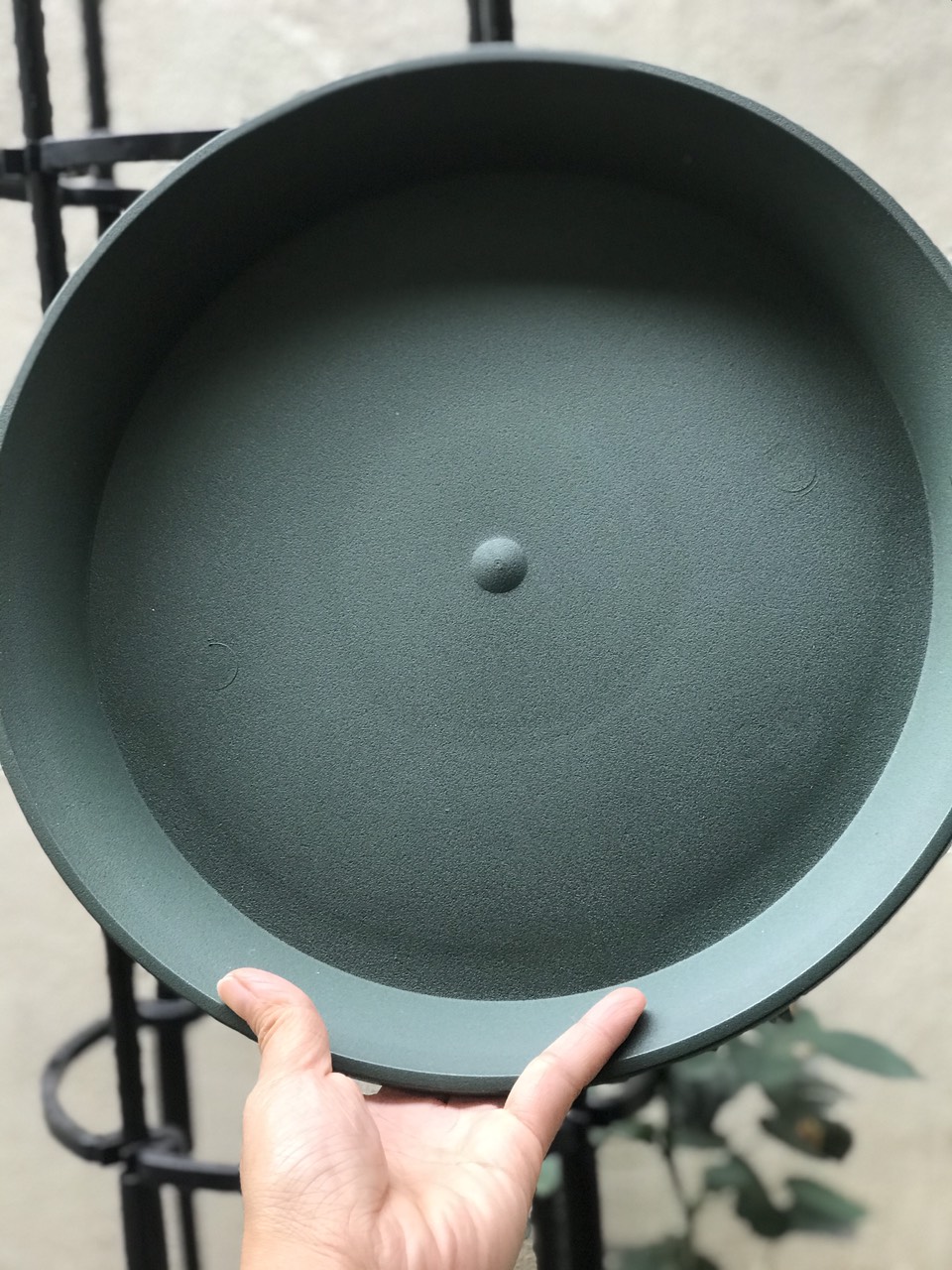 Đế lót chậu cây cao cấp chống tràn nước - chống vấy bẩn sàn nhà - khu vực sân vườn