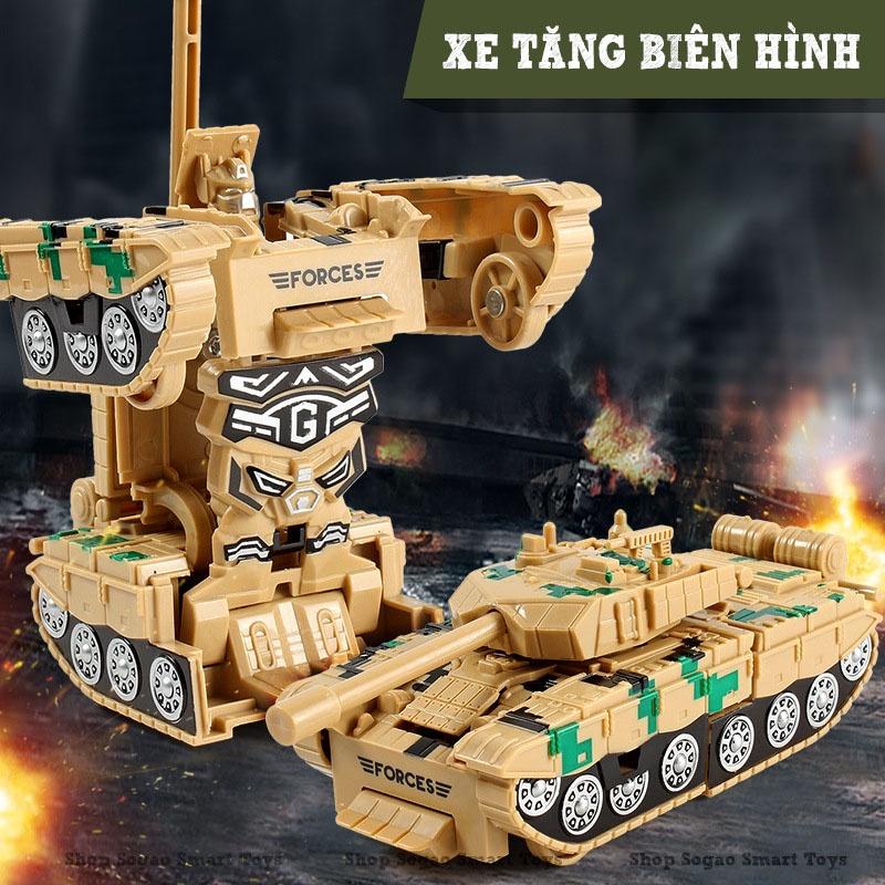 Xe Tăng Đồ Chơi Mô Hình Xe Tăng Biến Hình Nhựa Abs An Toàn