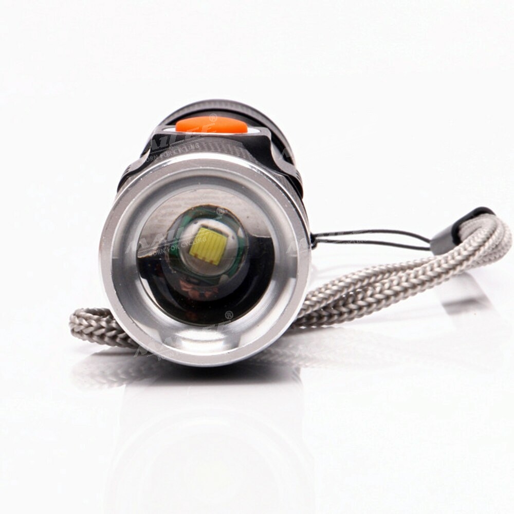 Đèn xe đạp JY-515 cho xe đạp độ sáng 600 lumens có zoom chất liệu nhôm bóng LED T6 10w - Mai Lee