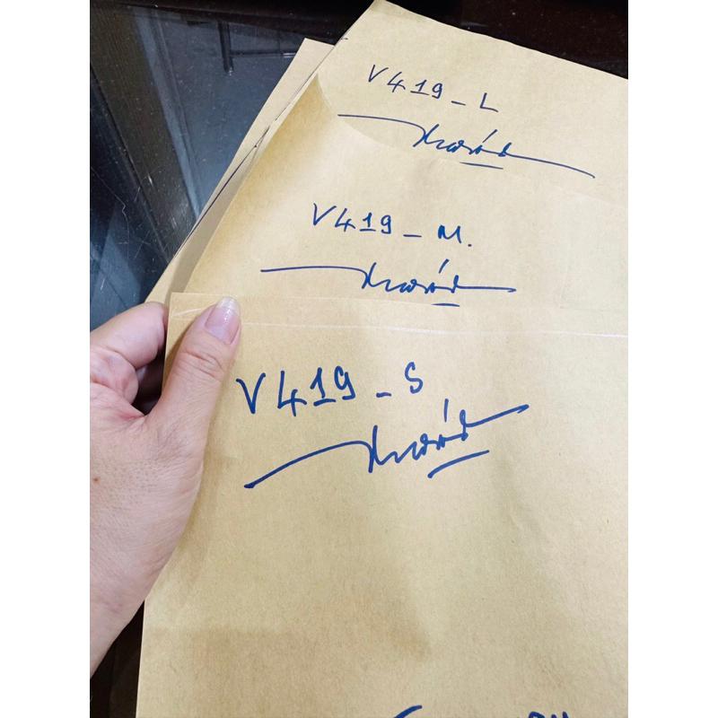 RẬP GIẤY MẪU V419 - RẬP ÁO ĐẦM CỔ YẾM DÂY GỢI CẢM