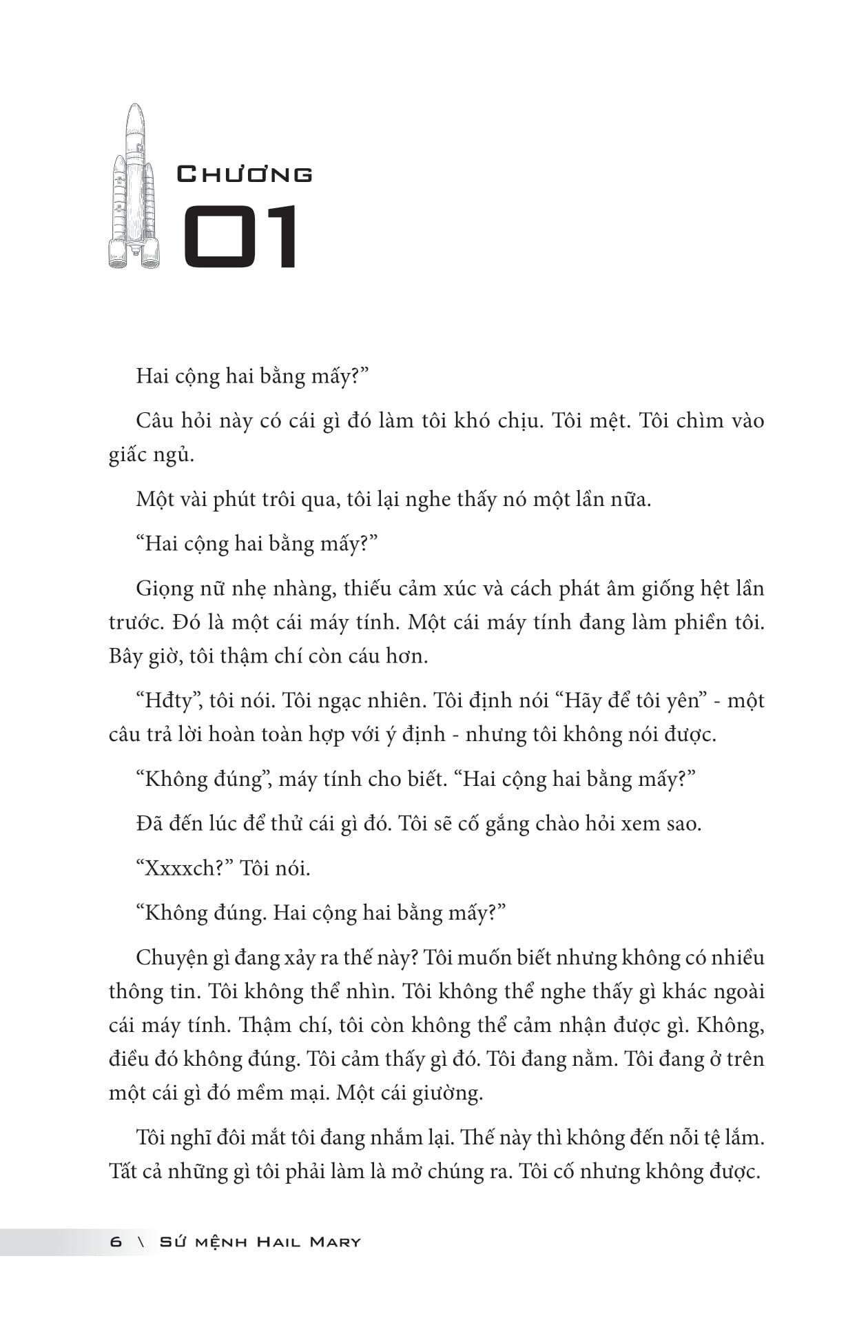 Sách - Sứ Mệnh Hail Mary - Project Hail Mary